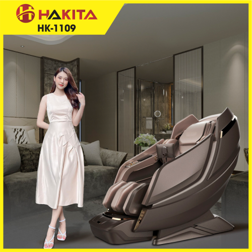 Ảnh sản phẩm Hakita HK1109 – Áp dụng trí tuệ nhân tạo vào ghế massage toàn thân