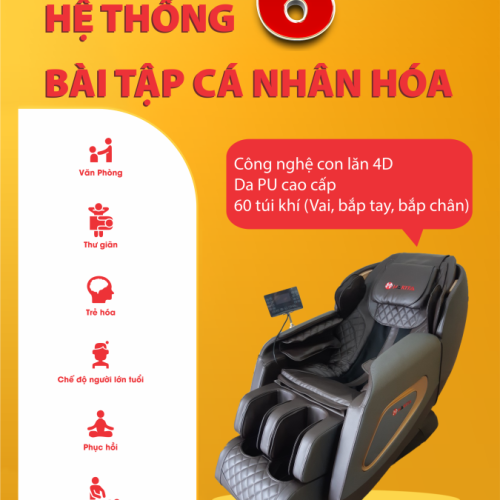 Ảnh sản phẩm Ghế massage Hakita HK288 – Cho bạn một cuộc sống thư giãn