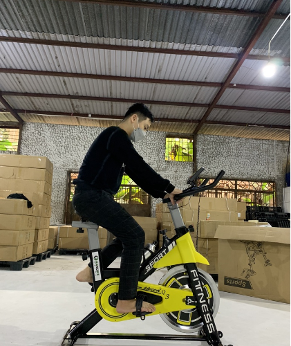 Ảnh sản phẩm Xe đạp tập thể dục tại nhà cao cấp Q3, Xe đạp tập GYM tại chỗ
