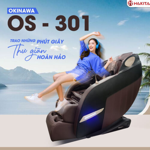 Ảnh sản phẩm Ghế massage Okinawa OS 301 – thư giãn hoàn hảo